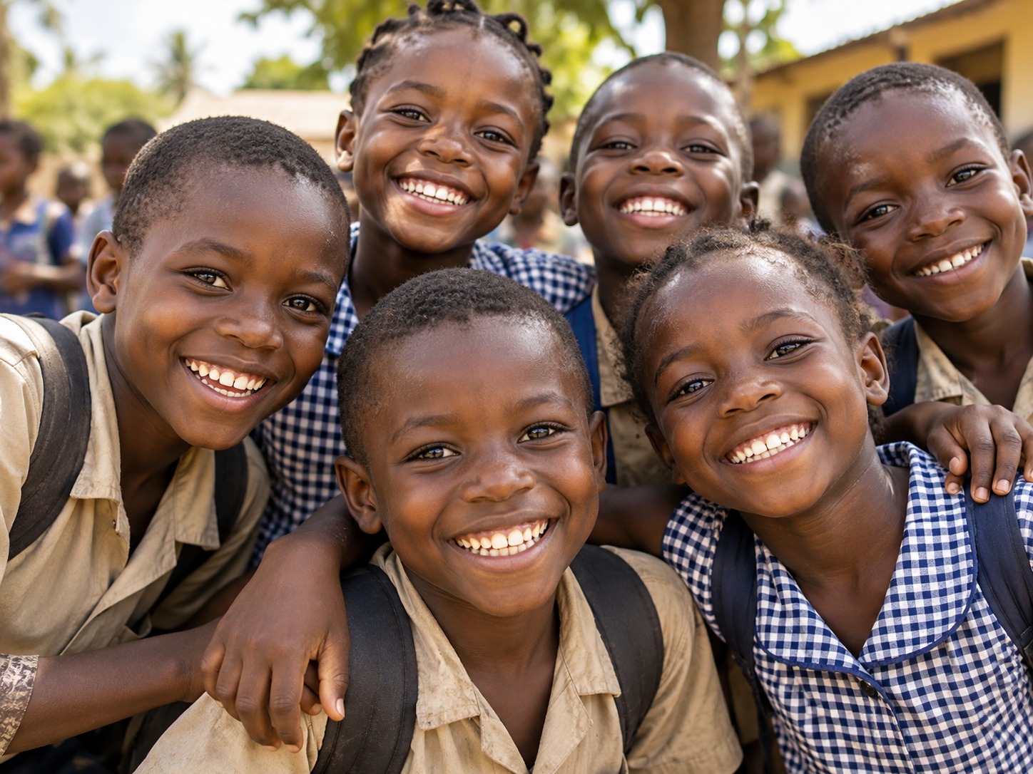 Smiling children